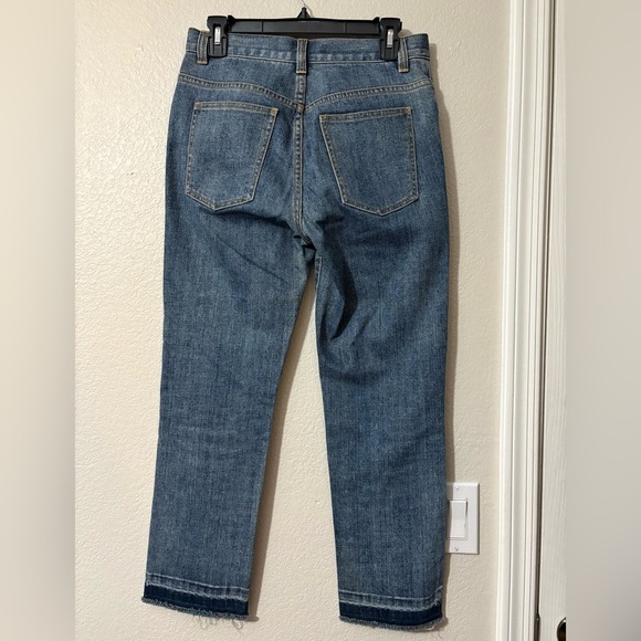 Thakoon Denim Patchwork Jeans, Straight Leg. Very soft denim. Unique - Picture 6 of 14